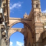 Un détail de la cathédrale de Palerme