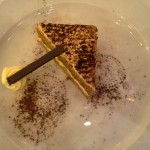 Un tiramisu, dessert le soir sur le Costa Favolosa