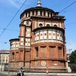 L'église Santa Maria delle Grazie, à l'arrière