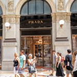 Milan, magasin Prada