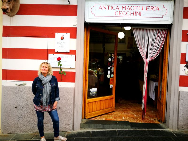 Dario Cecchini, à Panzano, une boucherie