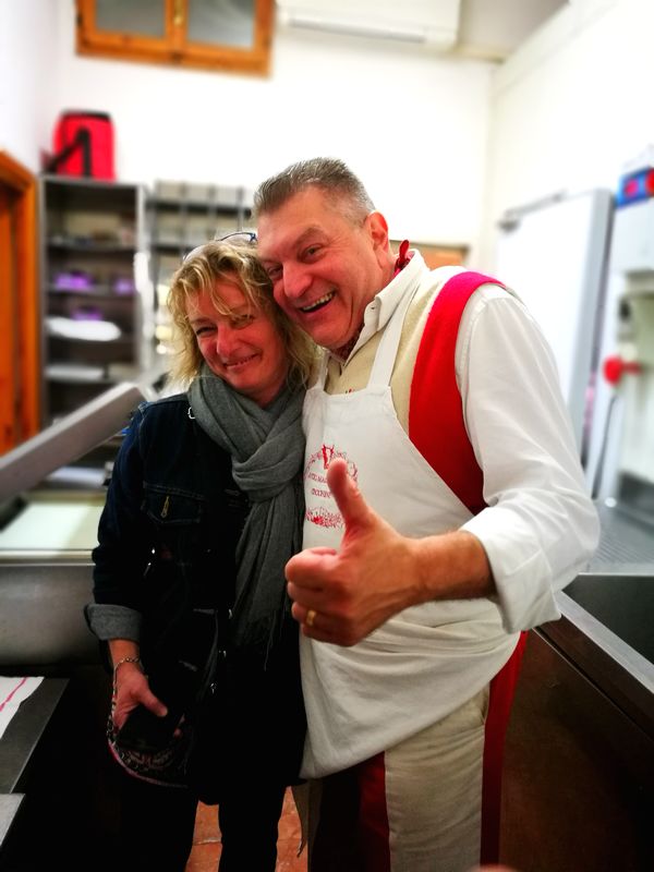 Dario Cecchini, à Panzano, une boucherie