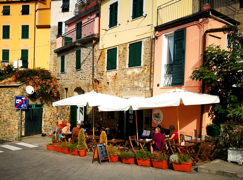 Bar à vin, Corniglia