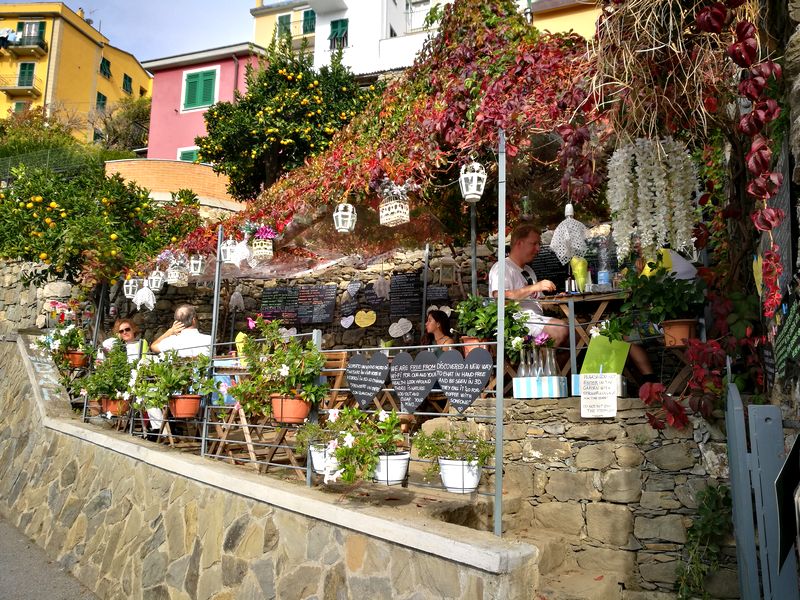 Bar à vin, Corniglia