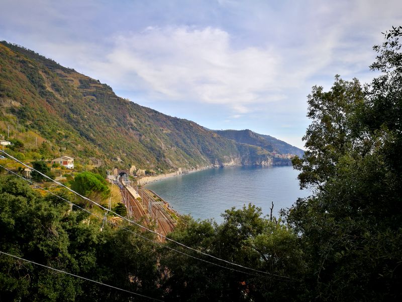 Corniglia, vue sur la mer