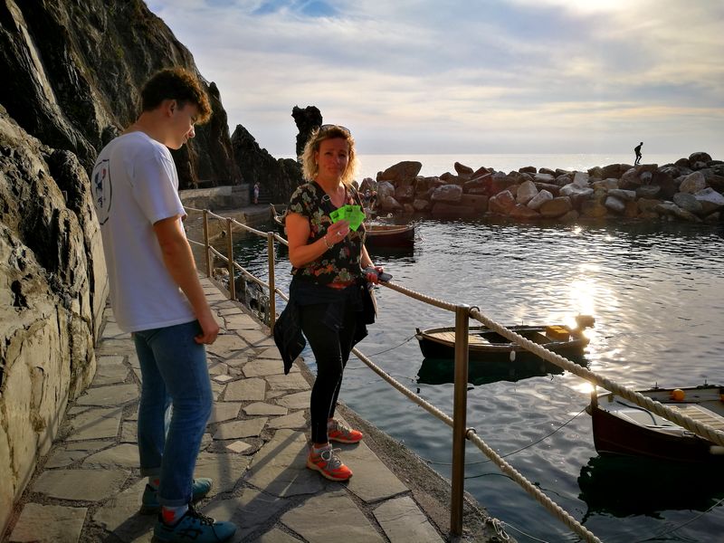 Le port à Manarola