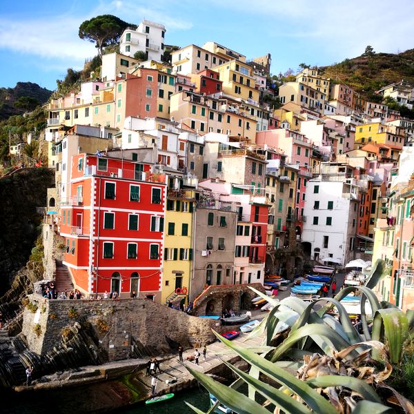 Maisons colorées, Riomaggiore, Cinque Terre